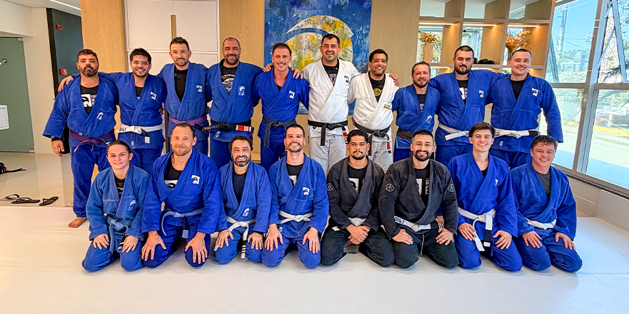 Estrutura da EJB Escola de Jiu-Jitsu Brasileiro em Blumenau